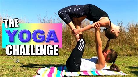 THE YOGA CHALLENGE WITH MY BEST FRIEND - YouTube