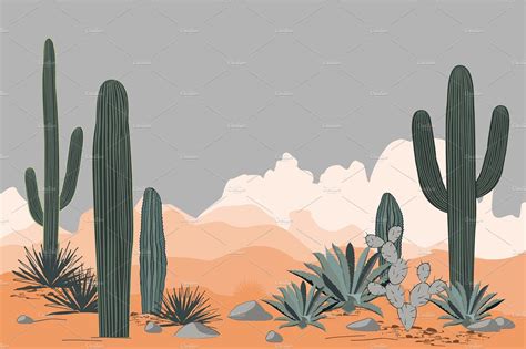 Mexico pattern with Cacti | Desktop wallpaper art, Graphic wallpaper ...