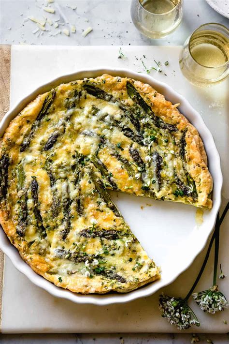 Asparagus Crustless Quiche (GF & Paleo options) • The Bojon Gourmet