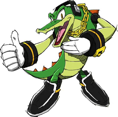 Sonic Vector Alligator PNG Image - PNG Mart