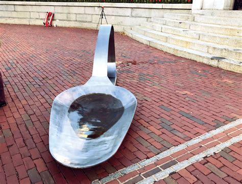 Giant heroin spoon sculpture appears on drugmaker’s doorstep | Modern ...