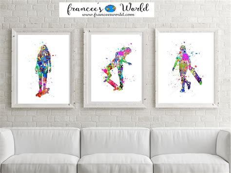 Skateboard Girl Print Skateboard Art Skateboard Gift-3 - Etsy