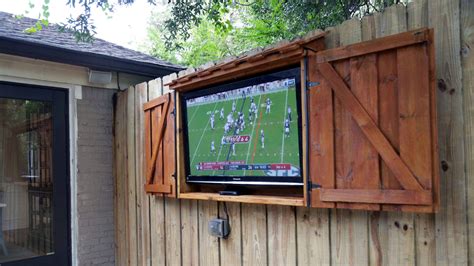 DIY Outdoor TV Cabinet Build - Exmark's Backyard Life