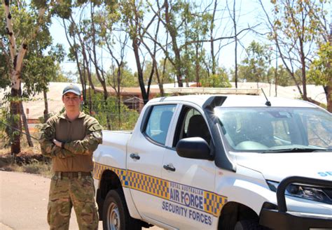 RNZAF Security Forces patrol at Tindal Air Base - New Zealand Defence Force