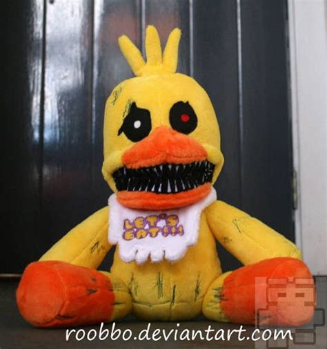 Five Nights At Freddy's Nightmare Chica Plush | Etsy