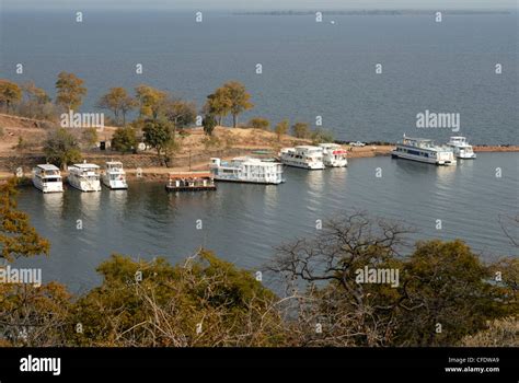 Tourist boats, Kariba, Lake Kariba, Zimbabwe, Africa Stock Photo - Alamy