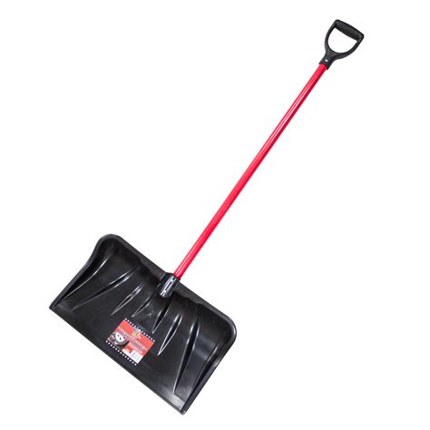 22" Combination Snow Shovel / Pusher with Poly D-Grip | Bully Tools, Inc.