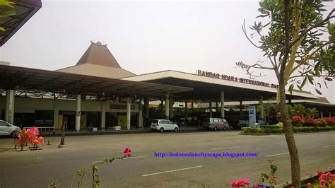 Indonesian Cityscape and Infrastructure: Juanda International Airport ...