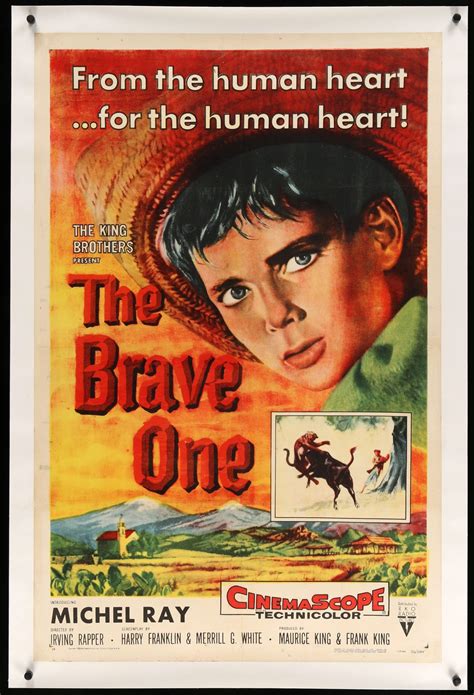 The Brave One (1956) Original One-Sheet Movie Poster - Original Film ...