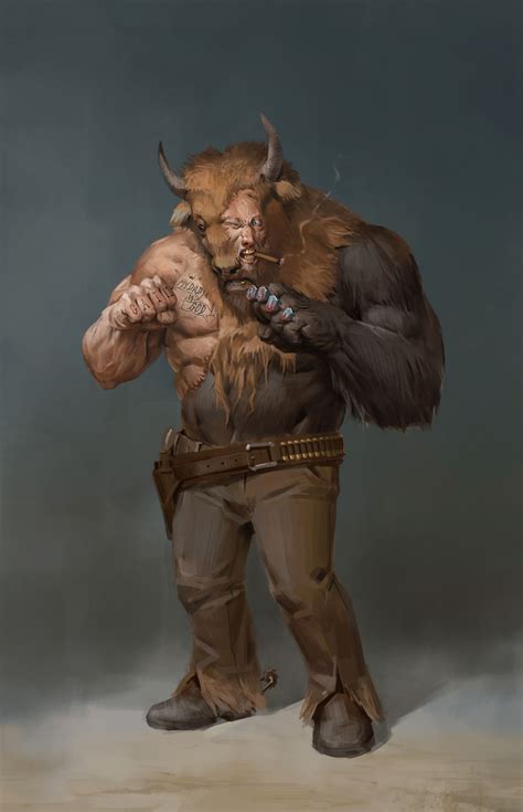 ArtStation - My submission for Wild West characters design chanllenge ...