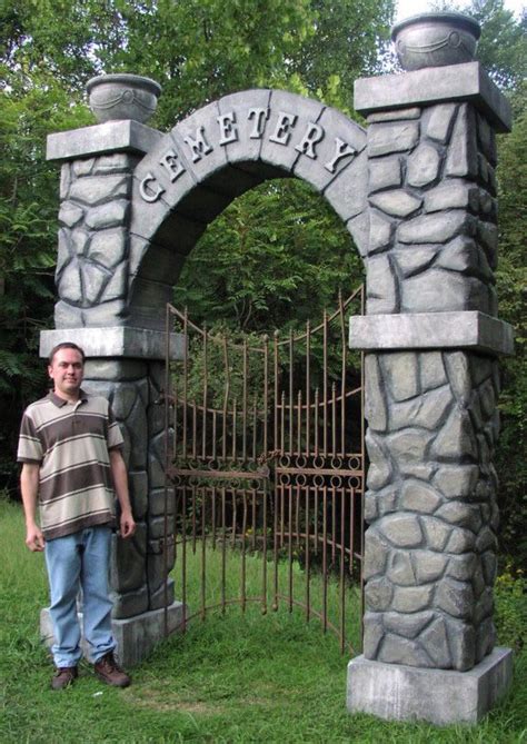 The top 30 Ideas About Halloween Cemetery Gate - Home Inspiration and ...