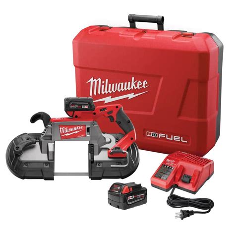 Milwaukee m18 fuel 18 volt lithium ion brushless cordless deep cut band ...