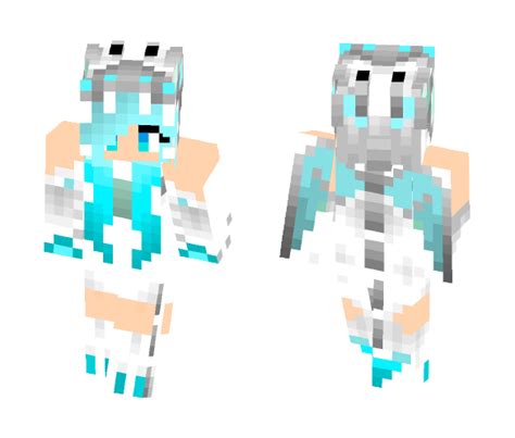 Download Blue Dragon Girl Minecraft Skin for Free. SuperMinecraftSkins