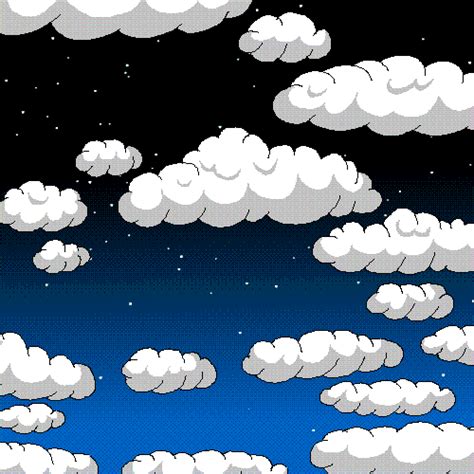 Nubes noche GIF en GIFER - de Nilarus