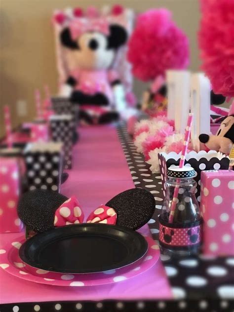 Minnie Mouse Birthday Party Ideas | Photo 1 of 4 | Minnie mouse ...