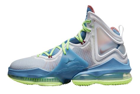 BUY Nike LeBron 19 Neon Green Blue | Kixify Marketplace