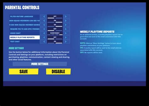 Fortnite parental controls and privacy settings | Internet Matters