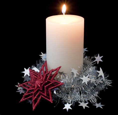 Photo of christmas holiday candle | Free christmas images