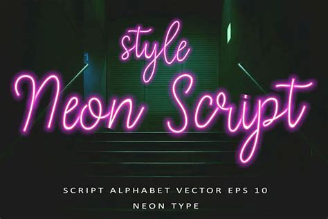 37 Best Neon Fonts to Sparkle Your Designs (Updated) - Onedesblog