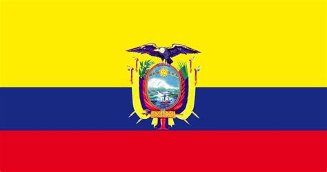 Ecuador, Art girl, Bandera