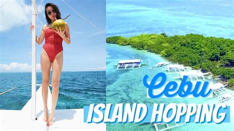 ISLAND HOPPING IN CEBU | Philippines Travel Vlog 2017 - YouTube