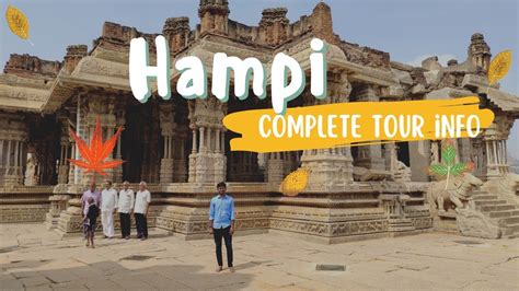 Complete Hampi travel guide- Hampi tour plan, places to visit in hampi ...