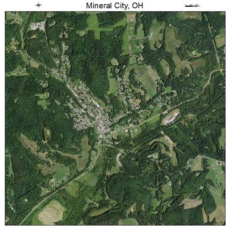 Aerial Photography Map of Mineral City, OH Ohio