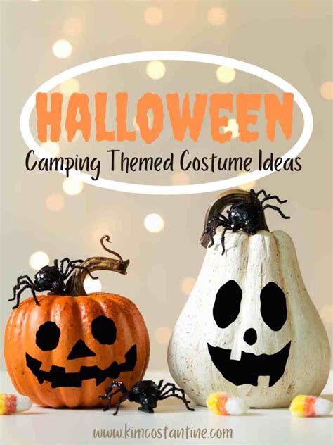 Fun Camping Themed Halloween Costumes & Activities - Kim Costantine