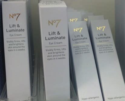 Caroline's Articles: Boots No. 7 Lift & Luminate eye cream review