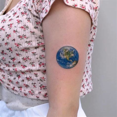 101 Best earth tattoo ideas you need to see! - Outsons | Earth tattoo ...