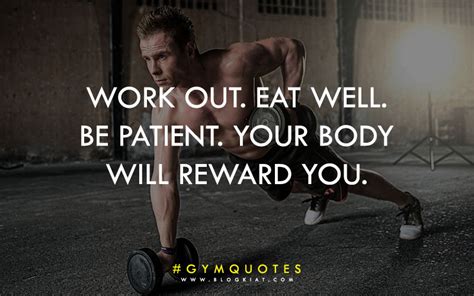 Best Gym Motivational Quotes For Workouts - Blogkiat