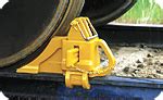 Rail Wheel Blocks : Railcar Wheel Blocks : Railroad Wheel Blocks ...