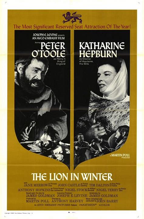 The Movie Man: The Lion in Winter (1968) - ★★★★½