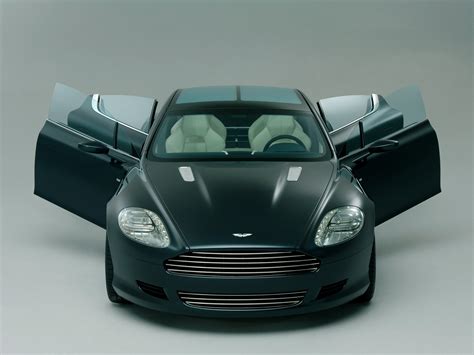 Wallpaper : Aston Martin, Rapide, 2006, black, front view, concept car ...