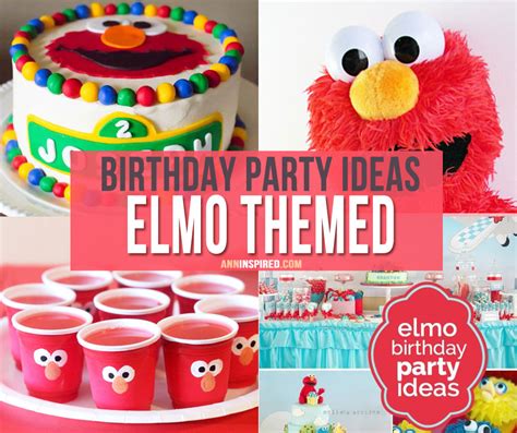 11+ Elmo Themed Birthday Party Ideas | Ann Inspired