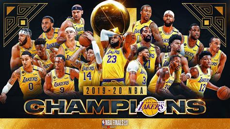 Los Angeles Lakers 2020 NBA Finals Champions Wallpapers - Wallpaper Cave