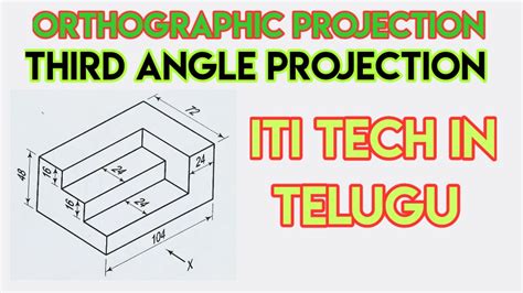 Third Angle Projection Layout