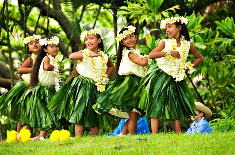 The hula, whether done by men, women and in this case children, can be ...