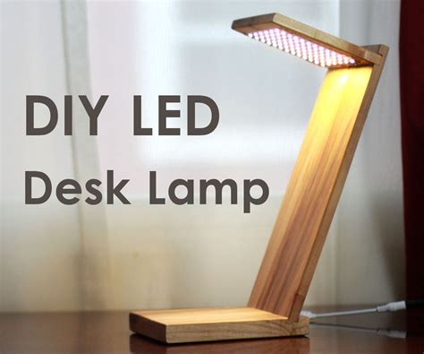 DIY LED Desk Lamp W/ Strip Lights : 8 Steps (with Pictures) - Instructables