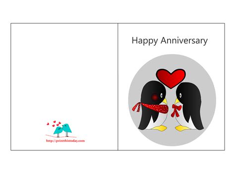 Free Printable Happy Anniversary Cards