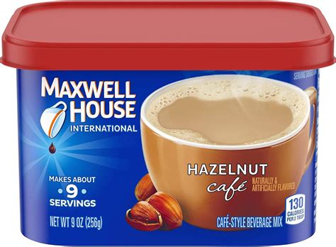 Maxwell House International Hazelnut Café Instant Coffee Review ...