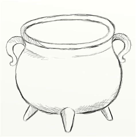 How to Draw a Cauldron | FeltMagnet