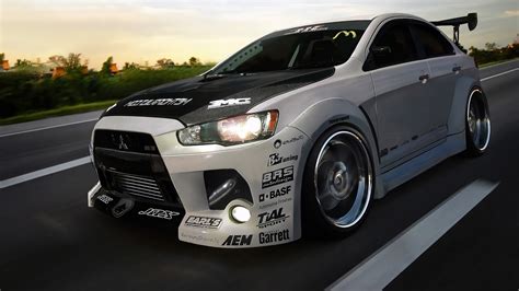 Tuned JDM Cars Evo lancer mitsubishi tuning evolution wallpapers cars ...