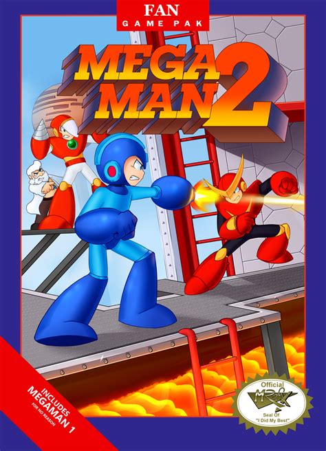 Megaman 2 Remake Box art by MRafX on DeviantArt