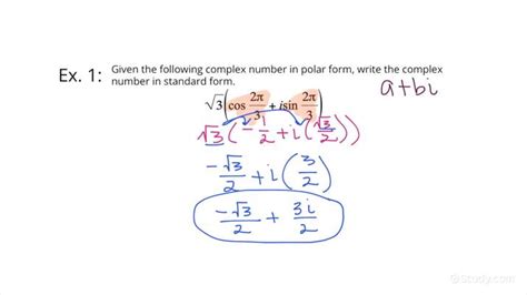 How to Convert Complex Numbers from Polar to Rectangular Form ...