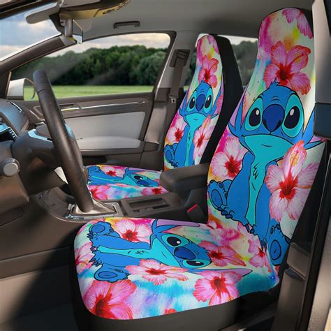 Lilo and Stitch Car Seat Covers Set of 2 - Etsy