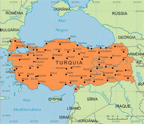 Mapa Turquia | Mapa