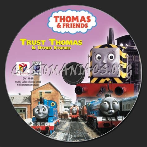 Thomas & Friends: Trust Thomas dvd label - DVD Covers & Labels by ...