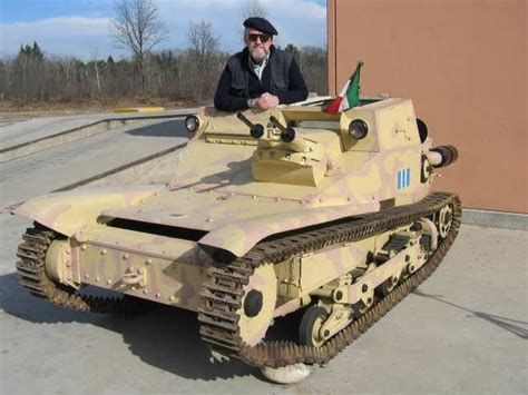 Italian Tankette CV33. It's the cutest thing ever and I hope WG ...