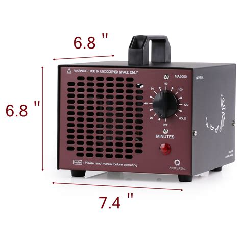 Airthereal MA5000 Commercial Ozone Generator Air Purifier O3 Ionizer ...